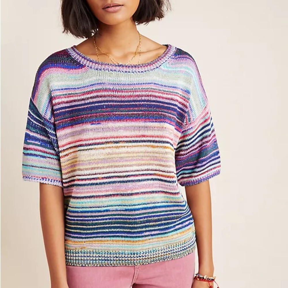 Anthropologie Bianca Sweater Tee - Picture 5 of 5